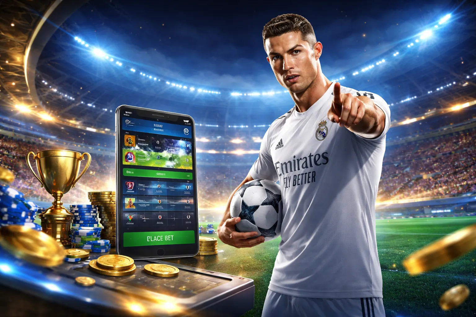 Hình nền cá cược thể thao và casino
